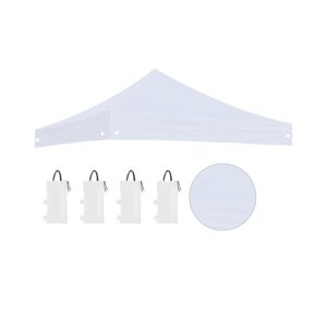 Ab Sab Portable Foldable Pop-up Gazebo Tent (Only Kapda), || White ||