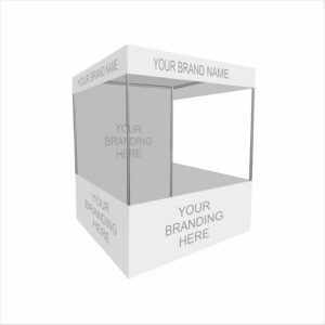 Ab Sab Customize, Your Text Canopy Foldable Marketing Tent for Advertisement Branding Promotion
