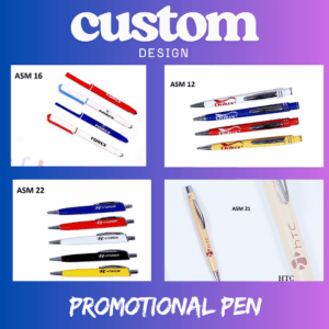 Ab Sab  Promotional Pen for Any Brand and for Any Name Choose your Custom Design ( MOQ-1000)