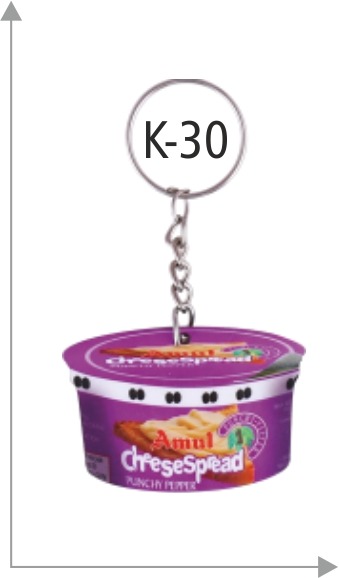 Ab Sab Personalized Digital Print Keychain with Custom Brand Name and Custom Name for Gifting , Choose your Design. (MOQ-1000) - Image 7